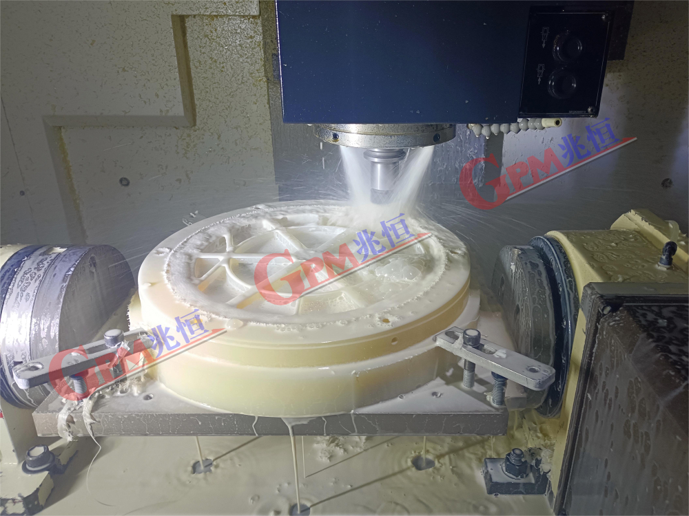 機械加工實景照片 3：立加（四軸）